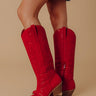 The Dixie Faux Leather Cowboy Boot Image - 1