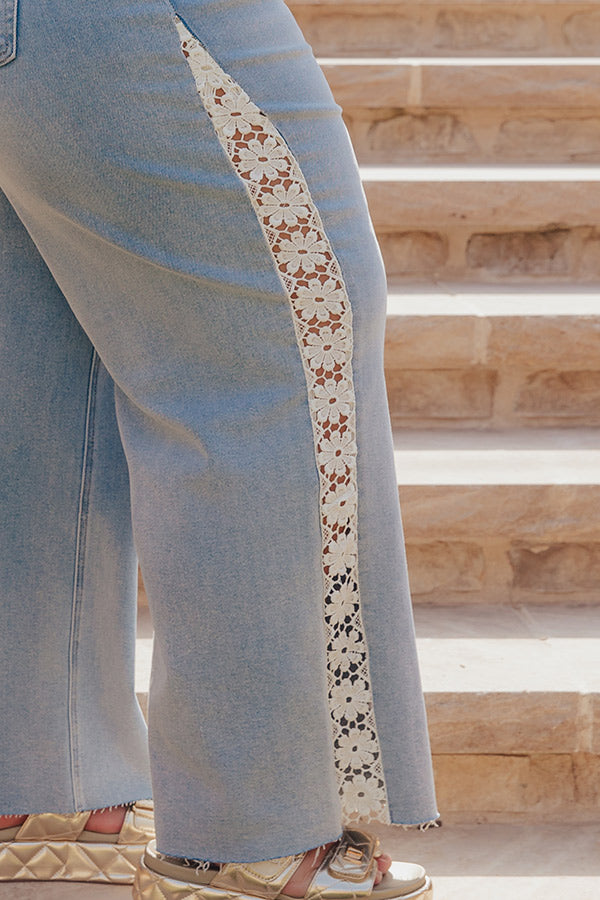 RISEN Jolene High Waist Wide Leg Jeans Curves Image - 3