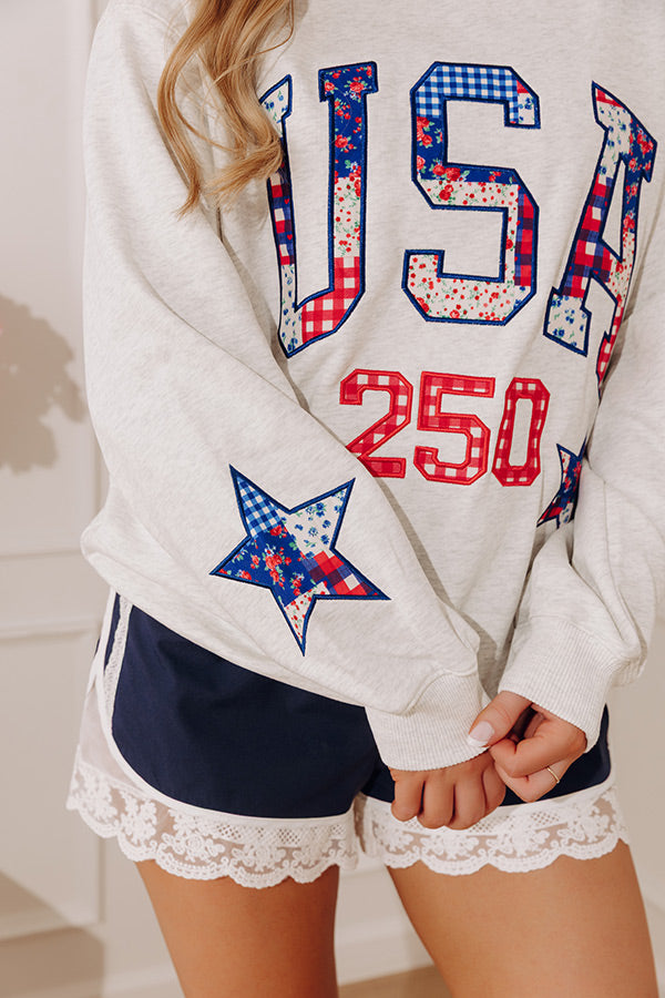 Heartland USA Embroidered Sweatshirt Image - 2
