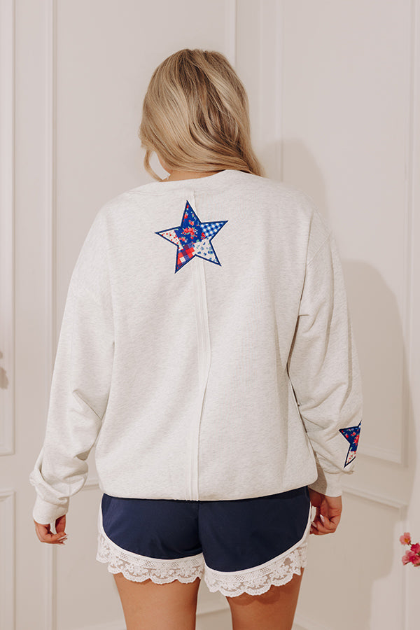 Heartland USA Embroidered Sweatshirt Image - 5