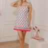 Laguna Escape Floral Romper Mini Dress Image - 1