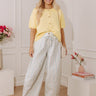 The Blake Midrise Stripe Barrel Leg Jean Image - 1
