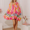 Bohemia Belle Floral Embellished Mini Dress Image - 1