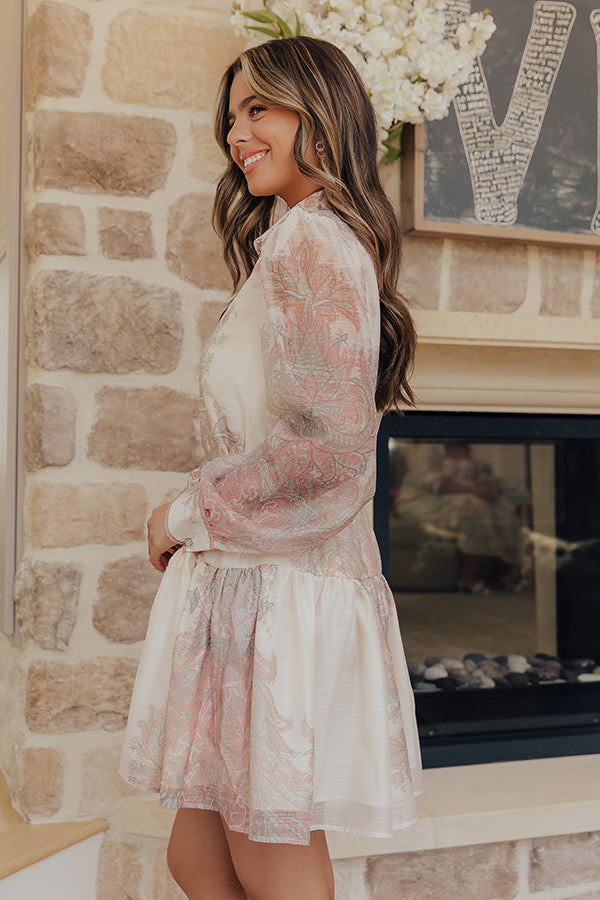 Champagne Daydream Floral Mini Dress Impressions Online Boutique Champagne Daydream Floral Mini Dress Impressions Online Boutique