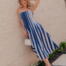 Seaside Darling Stripe Midi Dress Image - 1