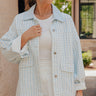 Picnic Date Gingham Denim Jacket Image - 1