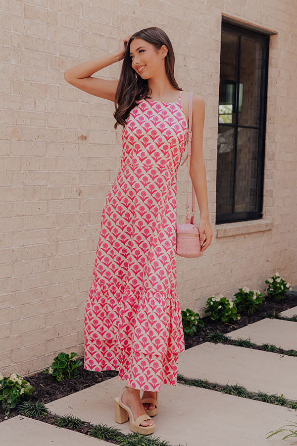Meadow Bloom Floral Midi Dress Image - 1