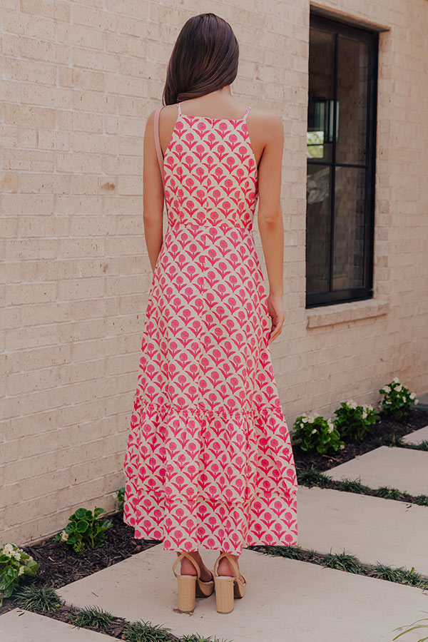 Meadow Bloom Floral Midi Dress Image - 5