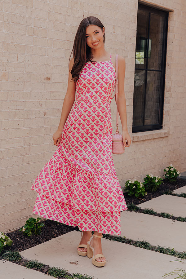 Meadow Bloom Floral Midi Dress Image - 3