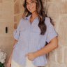 Dockside Darling Button Up Top Image - 1
