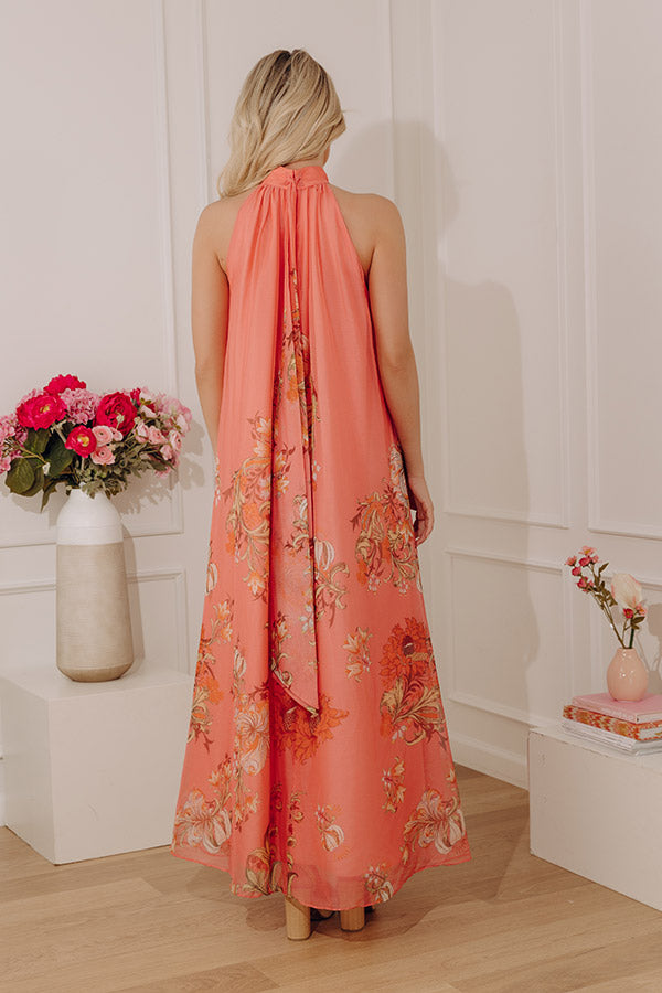 Enchanted Bloom Floral Maxi Dress Image - 2