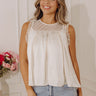 Chantilly Charm Satin Top Image - 1