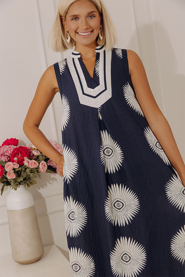 Vacay Plans Midi Dress Image - 2