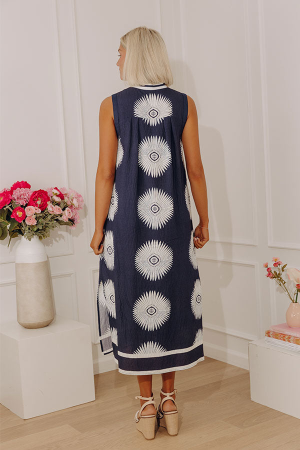 Vacay Plans Midi Dress Image - 5