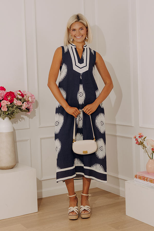 Vacay Plans Midi Dress Image - 1