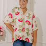 Playful Petals Floral Top Curves Image - 1