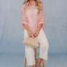 The Belinda High Waist Cropped Wide Leg Pants Image - 1