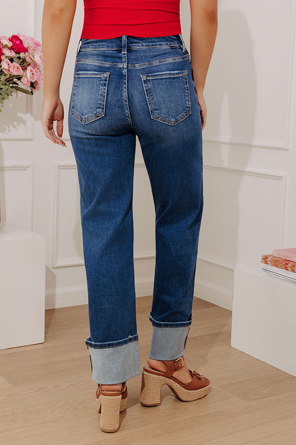 RISEN Hilary High Waist Straight Leg Jean Image - 5