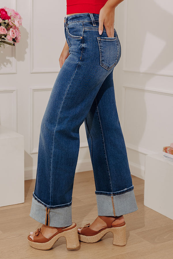 RISEN Hilary High Waist Straight Leg Jean Image - 4