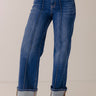 RISEN Hilary High Waist Straight Leg Jean Image - 1