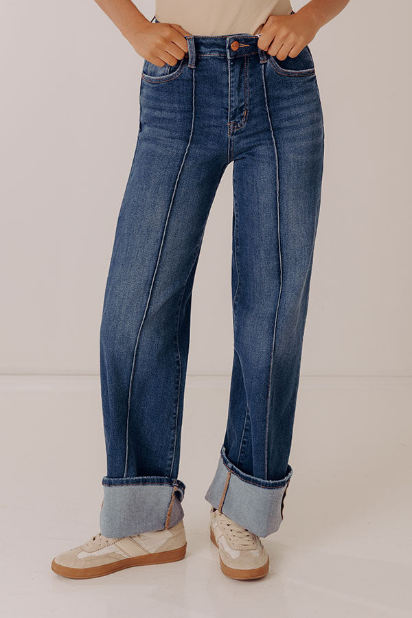 RISEN Hilary High Waist Straight Leg Jean Image - 5