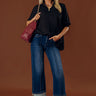 RISEN Hilary High Waist Straight Leg Jean Image - 1