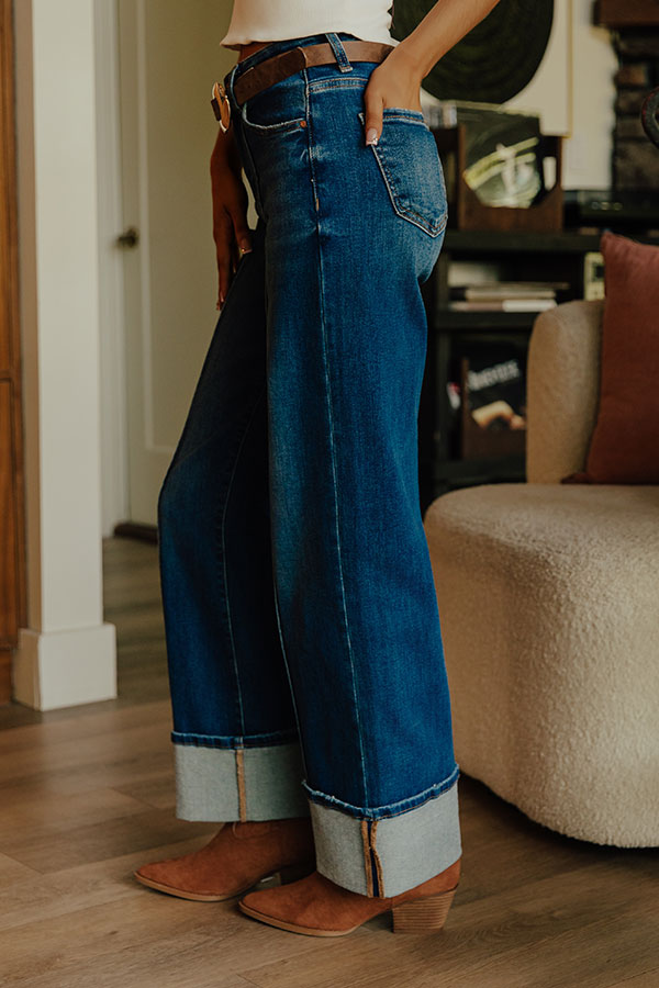 RISEN Hilary High Waist Straight Leg Jean Image - 2