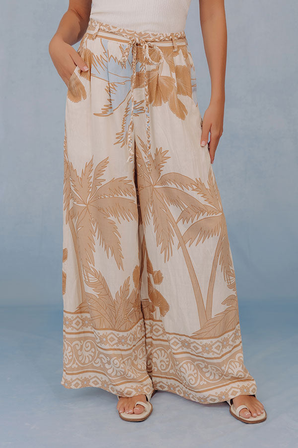 Oasis Escape High Waist Wide Leg Pants Image - 1