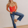 RISEN Kalena High Waist Tummy Control Straight Leg Jean Image - 1