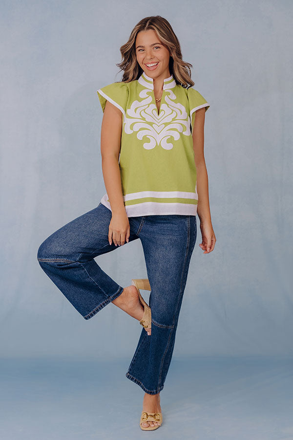 The Julia High Waist Tummy Control Crop Barrel Leg Jean Image - 2
