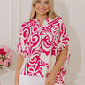 Resort Ready Dolman Top in Fuchsia Image - 1