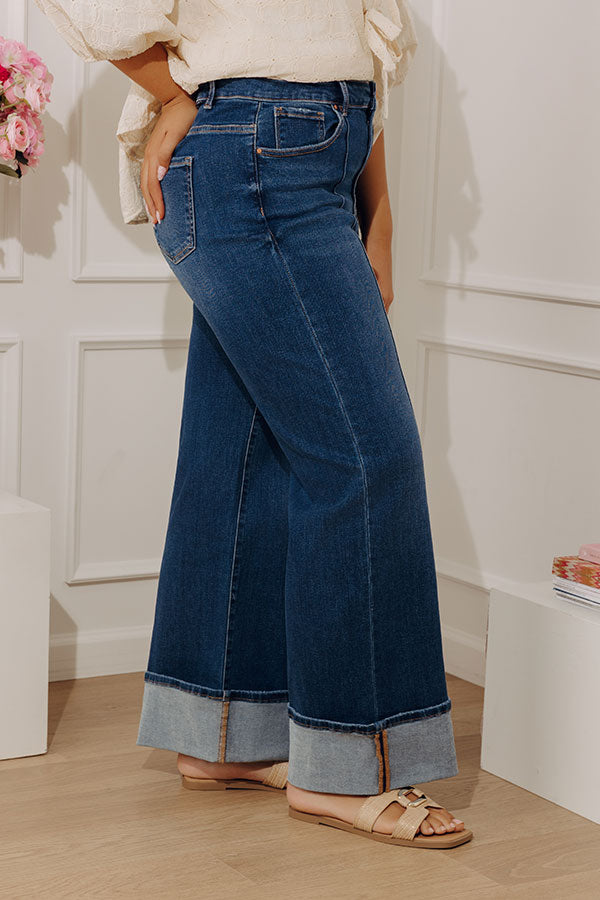 RISEN Hilary High Waist Straight Leg Jean Curves Image - 3