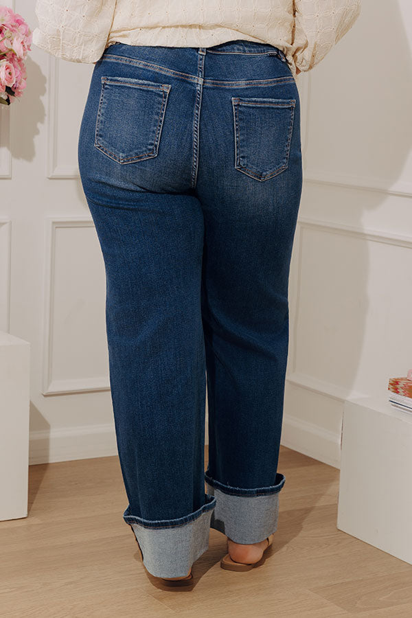 RISEN Hilary High Waist Straight Leg Jean Curves Image - 4