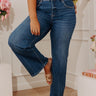RISEN Kalena High Waist Tummy Control Straight Leg Jean Curves Image - 1