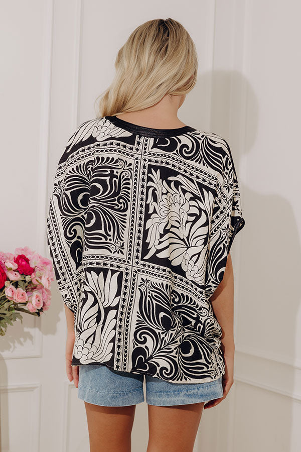 Penthouse Petals Dolman Top Image - 4