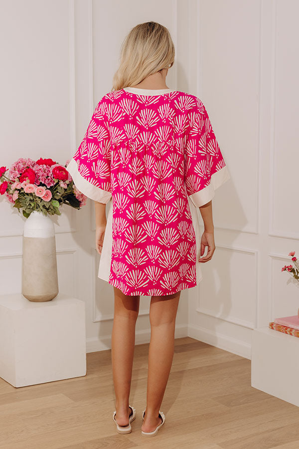 Trip To Paradise Kimono Mini Dress Image - 4