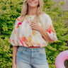 Vineyard Brunch Floral Top Image - 1