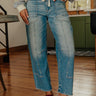 RISEN Calvin Midrise Barrel Leg Jean Image - 1