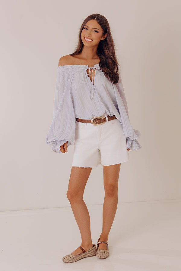 Hidden Jean Nellie High Waist A-Line Shorts Image - 2