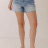 Hidden Jean Millie High Waist A-Line Shorts Image - 1