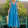 Capri Views Floral Midi Dress Image - 1