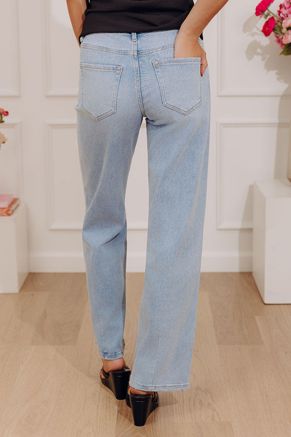 MICA Piper Midrise Straight Leg Jean Image - 3