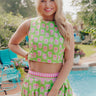 Garden Society Floral Crop Top Image - 1