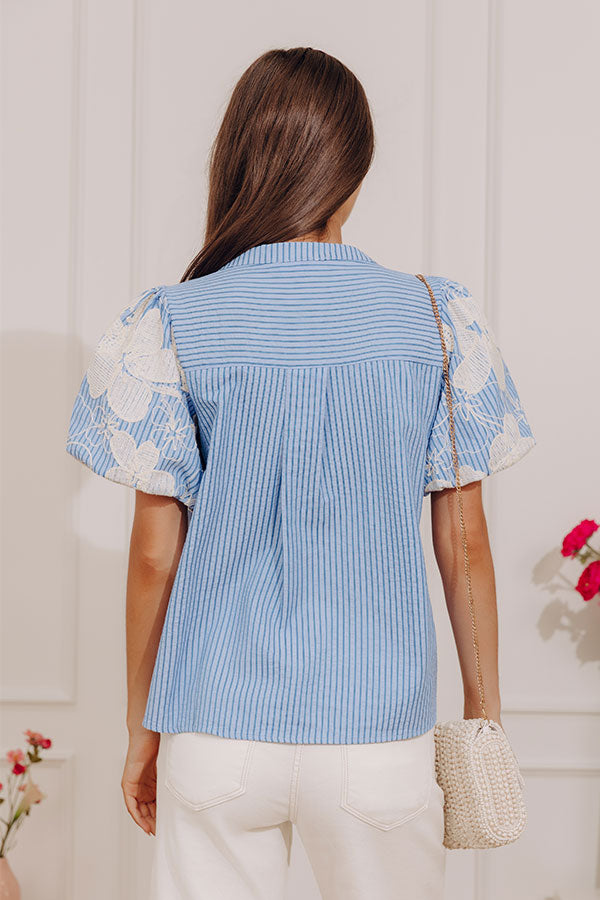 Signature Look Floral Embroidered Top Image - 4