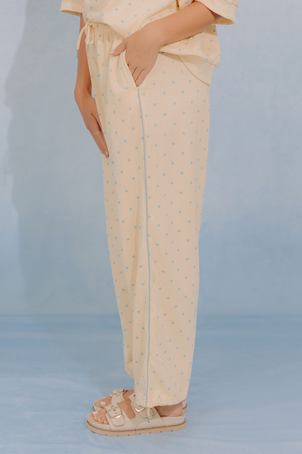 Easy Living High Waist Polka Dot Pants Image - 3