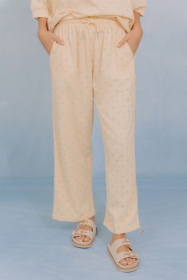 Easy Living High Waist Polka Dot Pants Image - 2