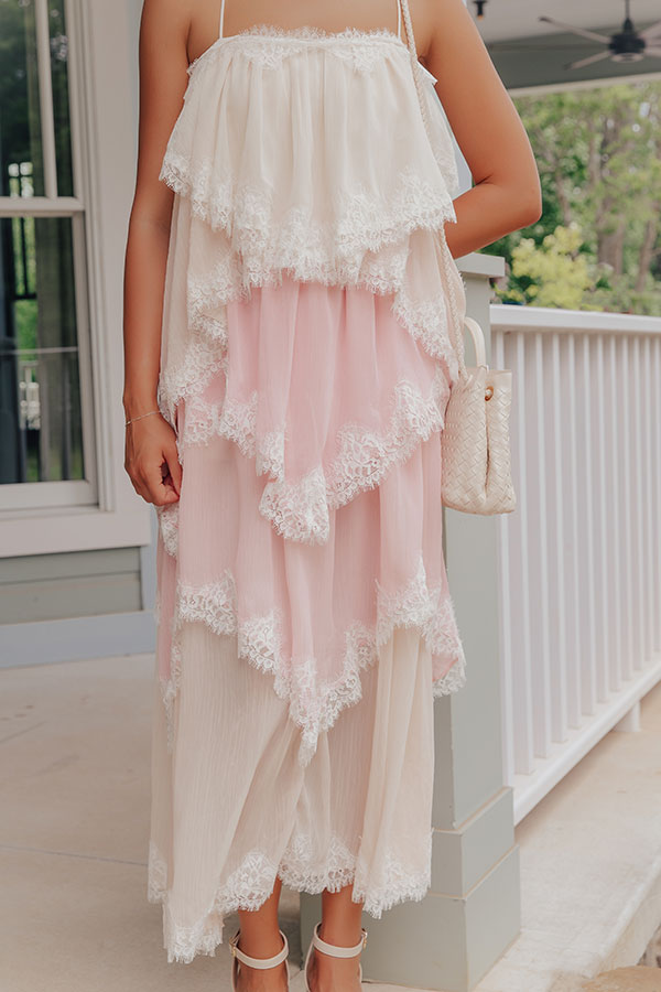 pink dress with white lace trim White Lace Appliqued Pink Cute Short Cocktail Gown