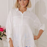 Malibu Beach House Oversized Button Up Top Image - 1