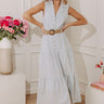 Patio Brunch Tiered Midi Dress Image - 1