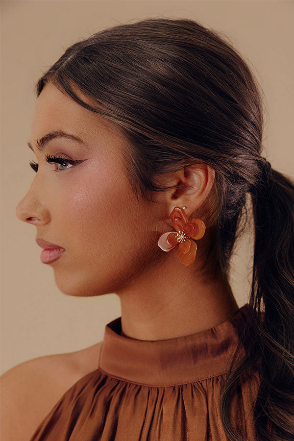 Botanical Bliss Stud Earrings Image - 1